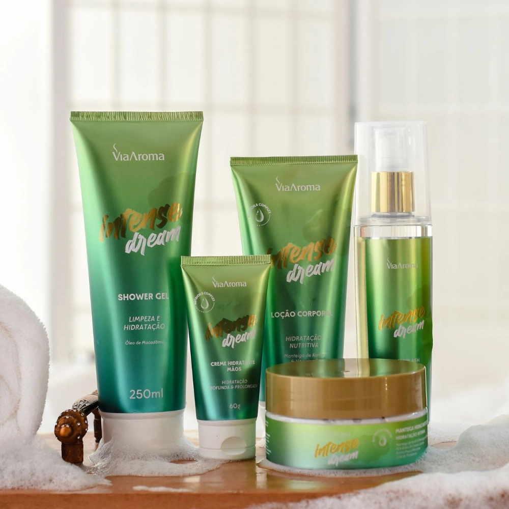 Manteiga Hidratante Desodorante Intense Dream Via Aroma - 200g Produto Manteiga Hidratante Desodorante Intense Dream Via Aroma - 200g