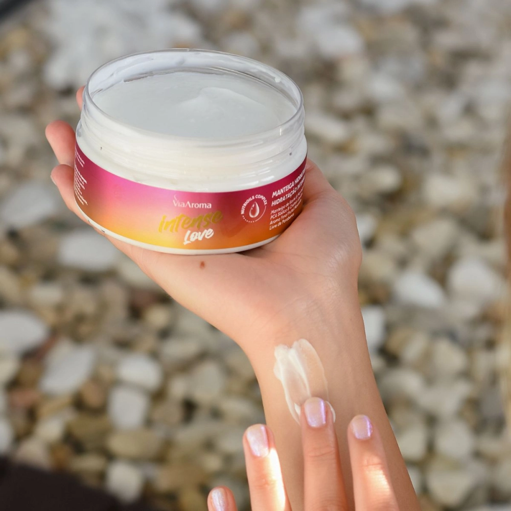 Produto Manteiga Hidratante Desodorante Intense Love Via Aroma - 200g