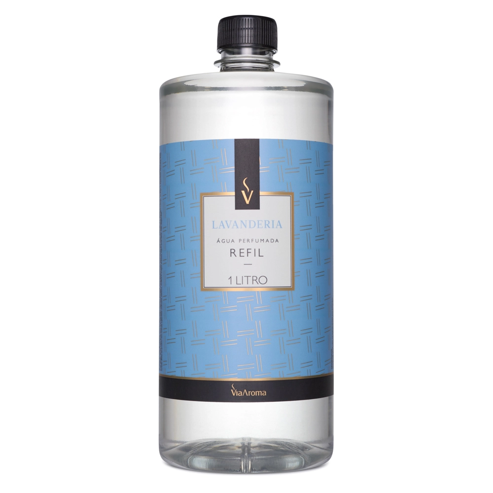 Produto Refil Água Perfumada Lavanderia Via Aroma - 1l