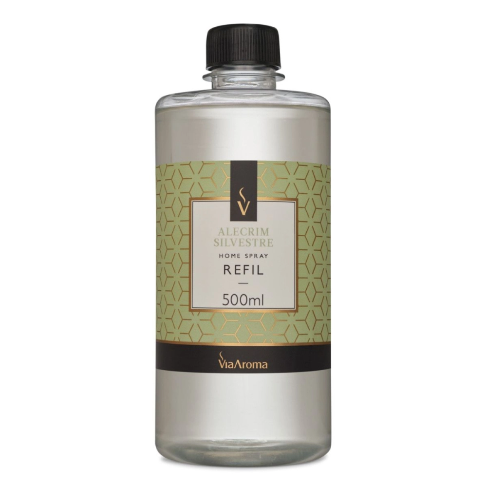 Produto Refil para Home Spray Alecrim Silvestre Via Aroma - 500ml Frente