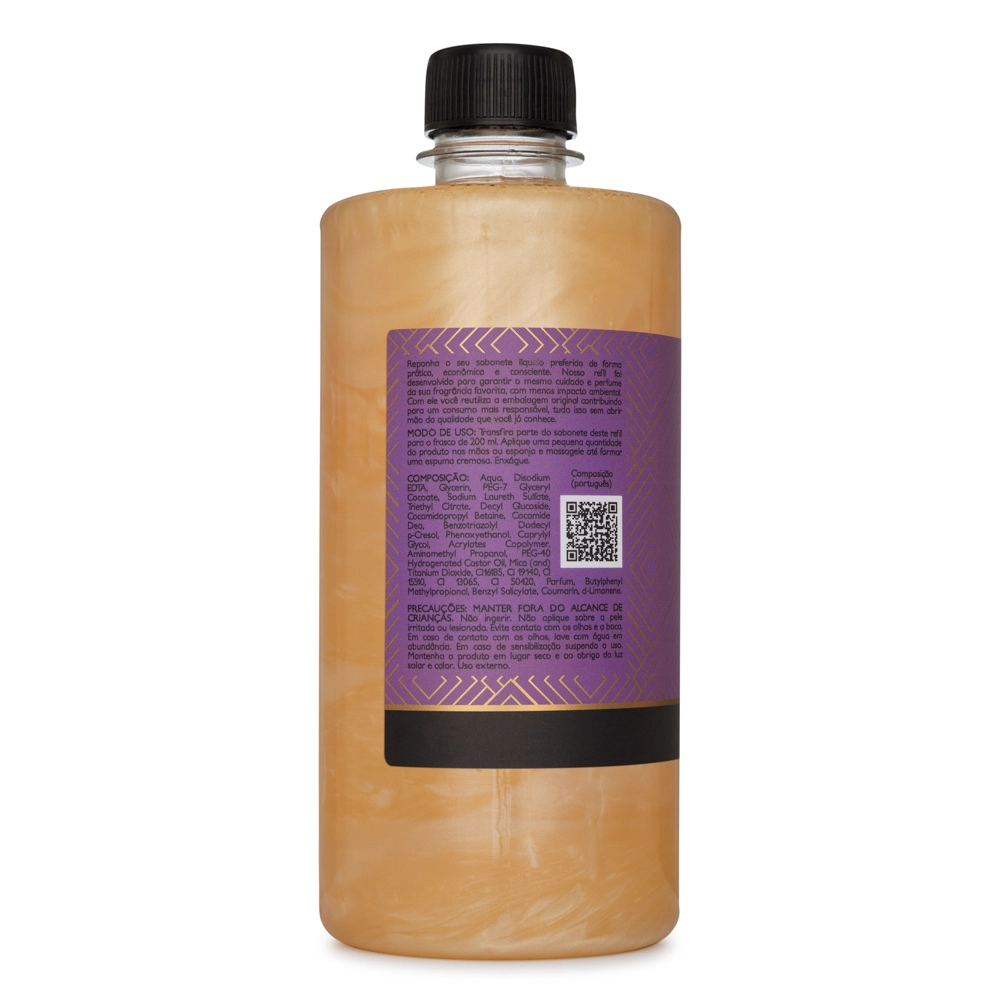 Produto Refil Sabonete Líquido Desodorante Lavanda Francesa Via Aroma - 500ml
