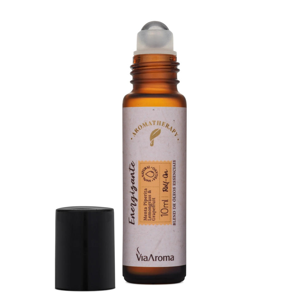 Produto Roll-On Blend Óleos Essenciais Energizante Via Aroma - 10ml