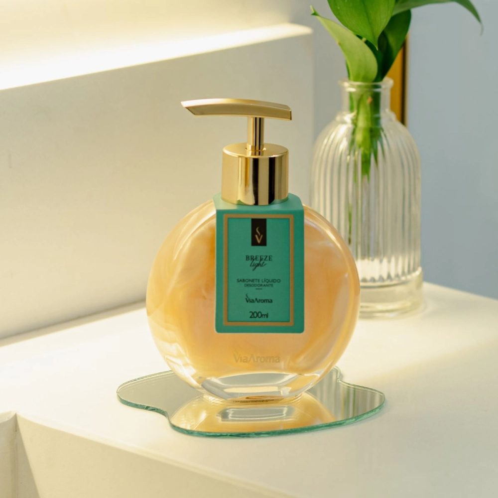Produto Sabonete Líquido Desodorante Breeze Via Aroma - 200ml