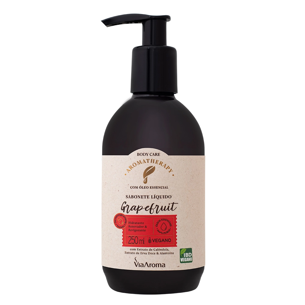 Produto Sabonete Líquido Grapefruit Aromatherapy Via Aroma – 250ml