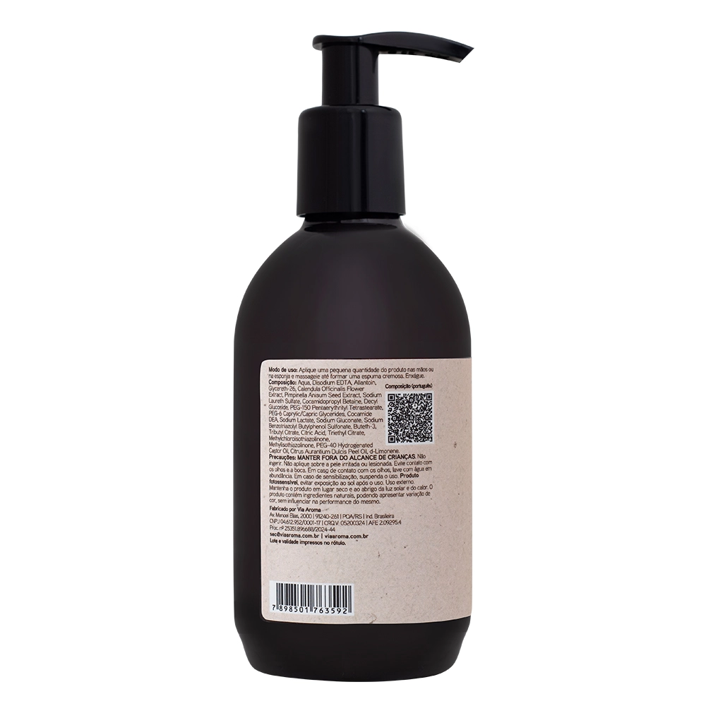 Produto Sabonete Líquido Laranja Doce Aromatherapy Via Aroma – 250ml