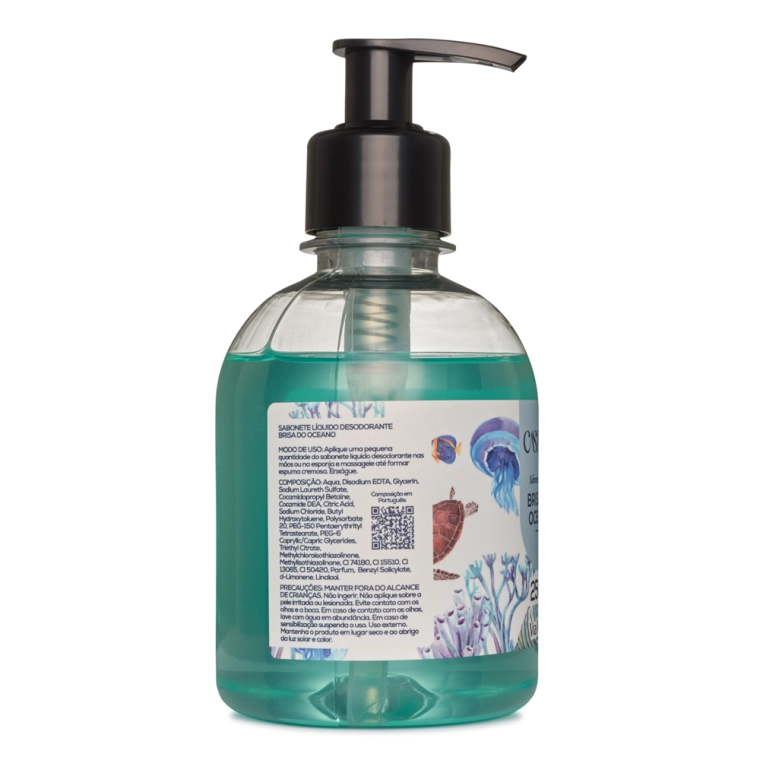 Produto Sabonete Líquido Desodorante Brisa do Oceano Caszulo - 250ml