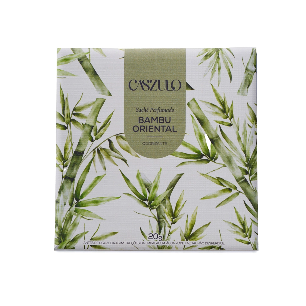 Sachê Perfumado Bambu Oriental Caszulo - 20g Produto Sachê Perfumado Bambu Oriental Caszulo - 20g