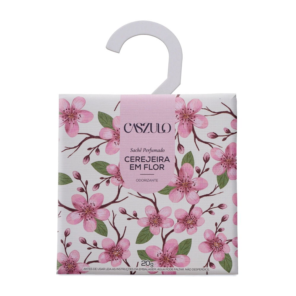 Produto Sachê Perfumado Cerejeira em Flor Caszulo - 20g Gancho 