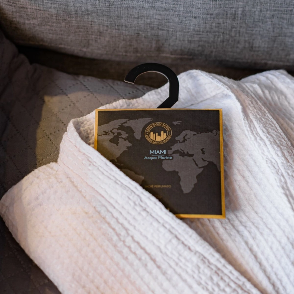 Produto Sachê Perfumado Miami Acqua Marine Linha Mundo Via Aroma - 20g