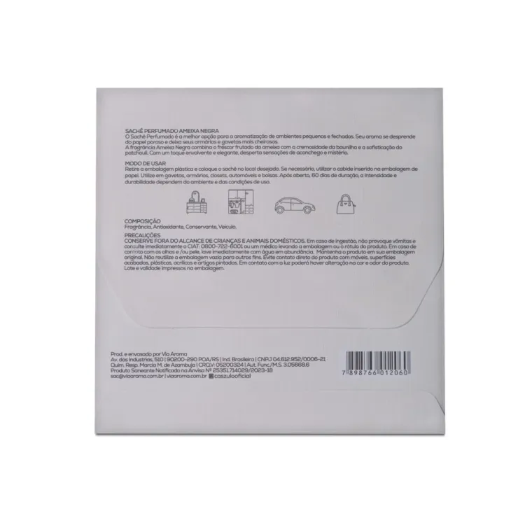 Sachê Perfumado Ameixa Negra Caszulo - 20g Produto Sachê Perfumado Ameixa Negra Caszulo - 20g