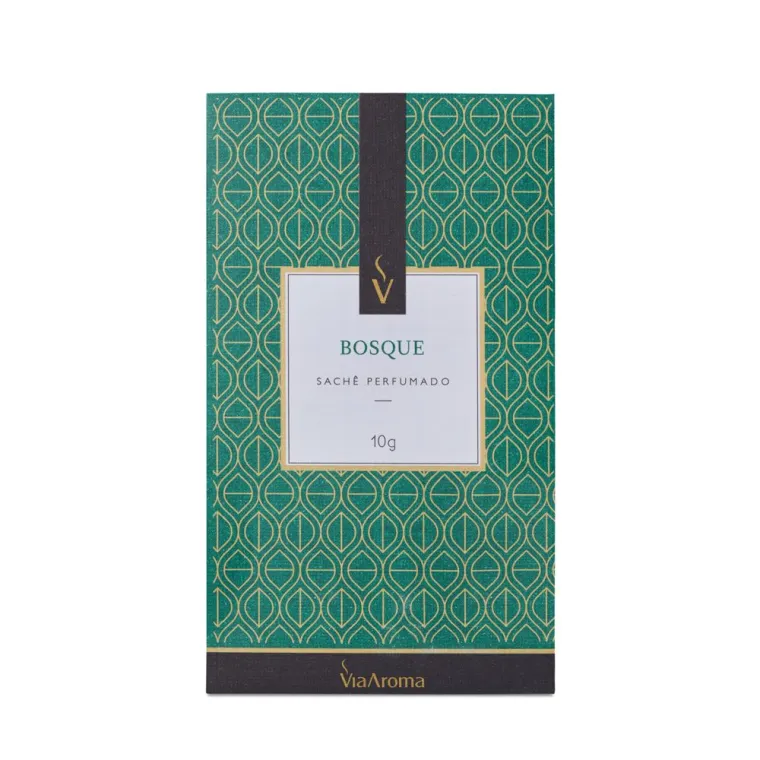Sachê Perfumado Bosque Via Aroma - 10g Produto Sachê Perfumado Bosque Via Aroma - 10g