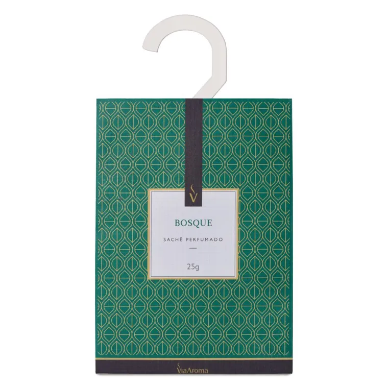 Sachê Perfumado Bosque Via Aroma - 25g Produto Sachê Perfumado Bosque Via Aroma - 25g