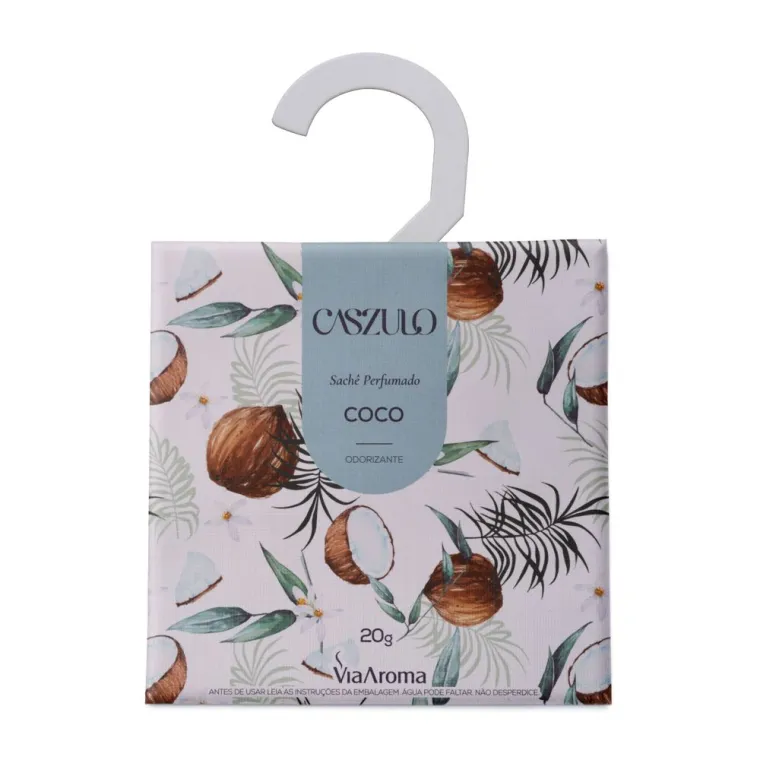 Sachê Perfumado Coco Caszulo - 20g Produto Sachê Perfumado Coco Caszulo - 20g