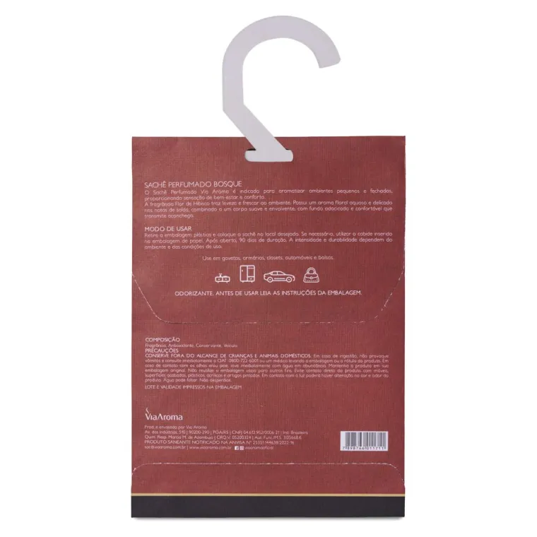 Produto Sachê Perfumado Flor de Hibisco Via Aroma - 25g