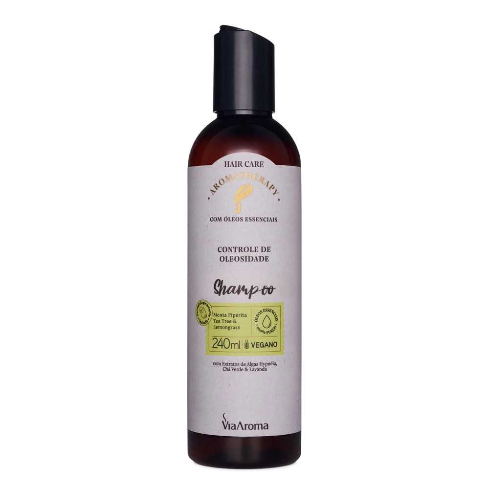 Produto Shampoo Controle de Oleosidade Aromatherapy Via Aroma - 240ml