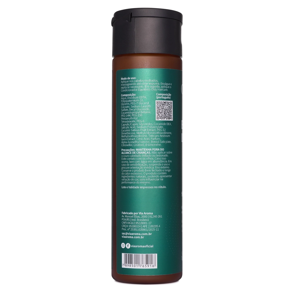 Produto Shampoo Equilíbrio Only Haircare Via Aroma - 250ml
