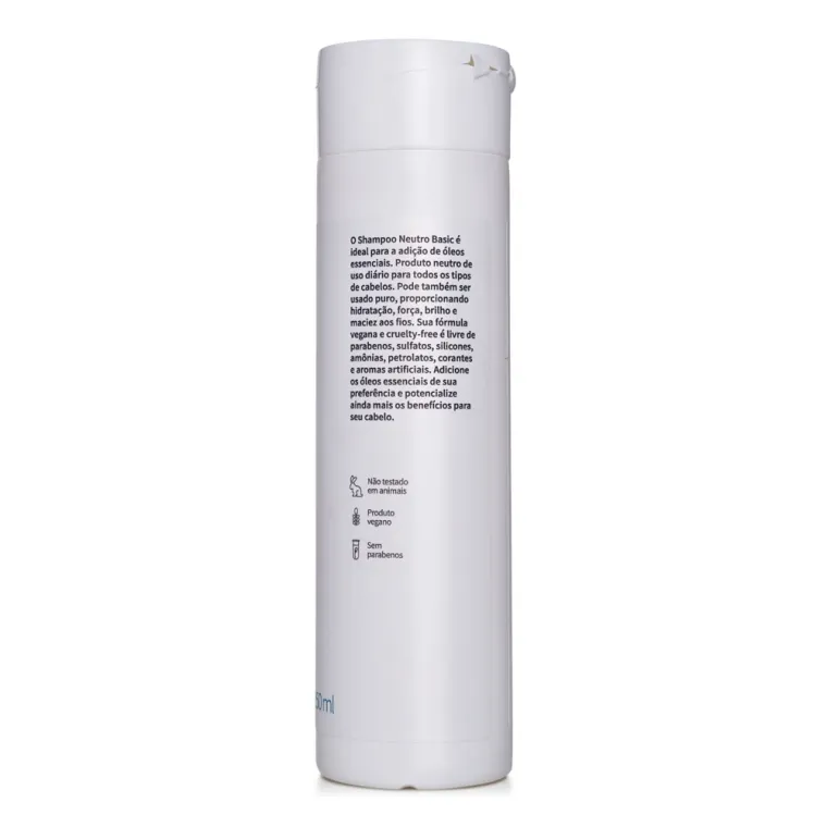 Shampoo Neutro Linha Basic Via Aroma - 250ml Produto Shampoo Neutro Linha Basic Via Aroma - 250ml
