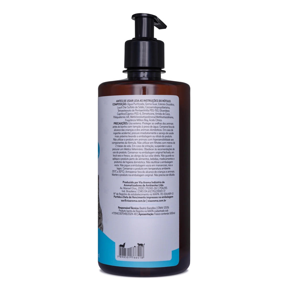 Produto Shampoo One Pet Macho Via Aroma – 500 ml