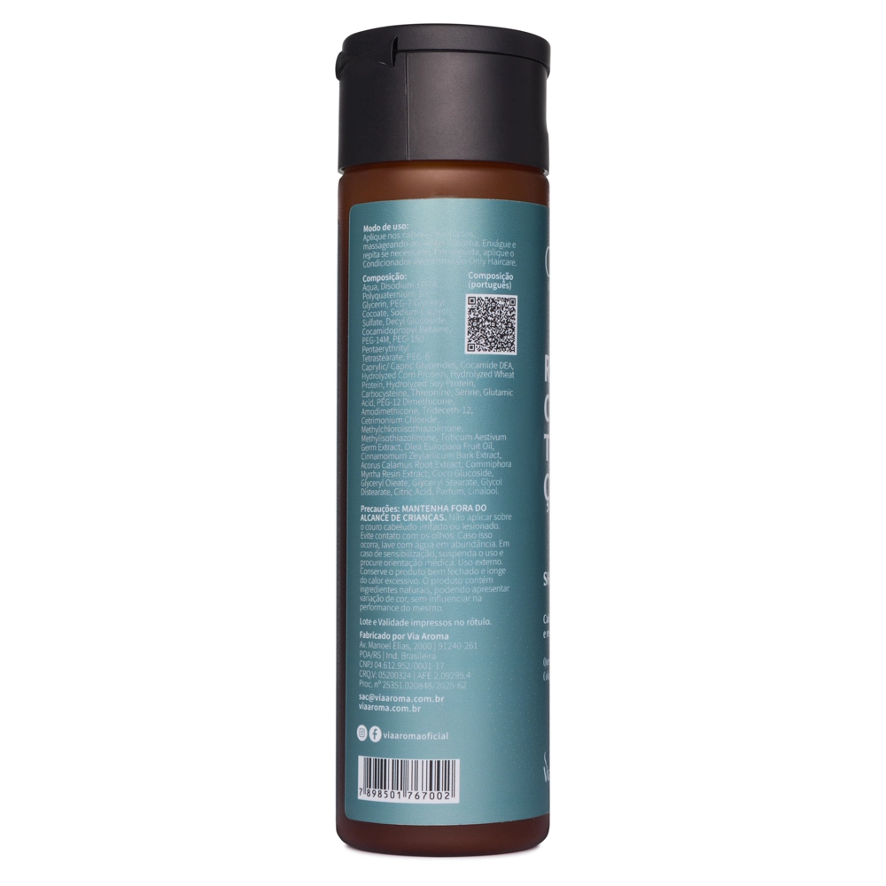 Produto Shampoo Reconstrução Only Haircare Via Aroma - 250ml