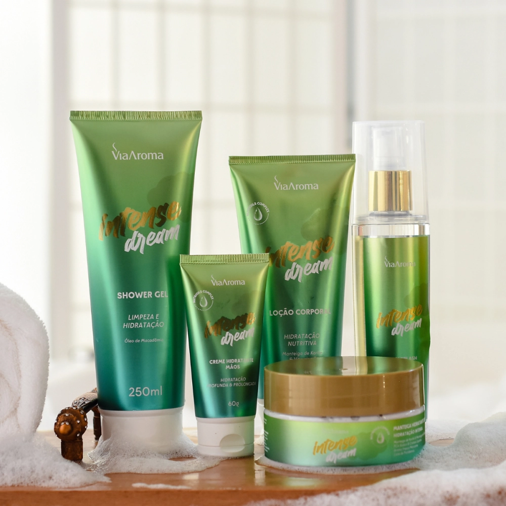 Shower Gel Desodorante Intense Dream Via Aroma - 250ml Produto Shower Gel Desodorante Intense Dream Via Aroma - 250ml