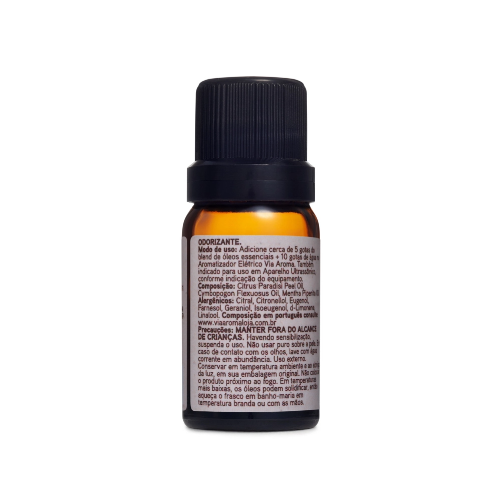 Blend de Óleos Essenciais Hora de Dormir Via Aroma - 10ml Traseira 