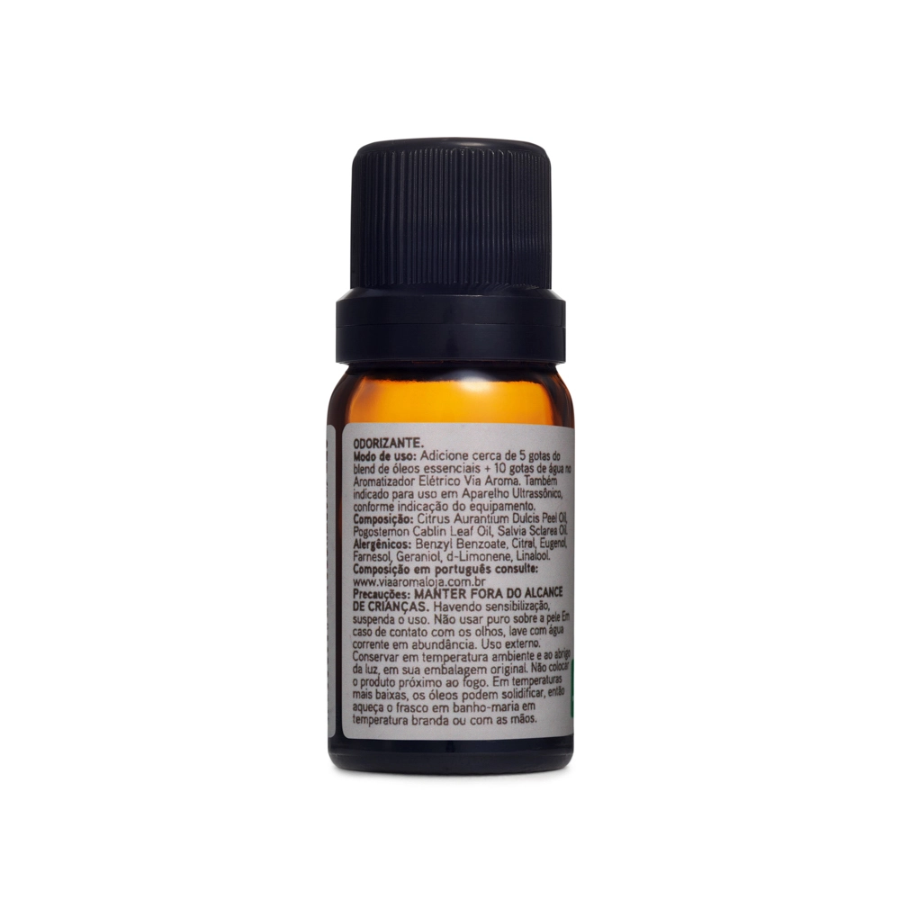 Blend de Óleos Essenciais Relaxante Via Aroma - 10ml Traseira 