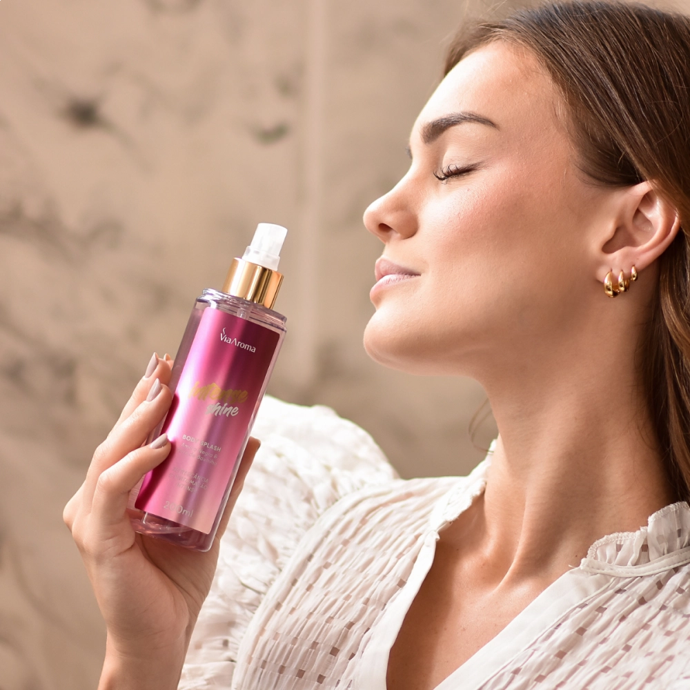Body Splash Desodorante Intense Shine Via Aroma