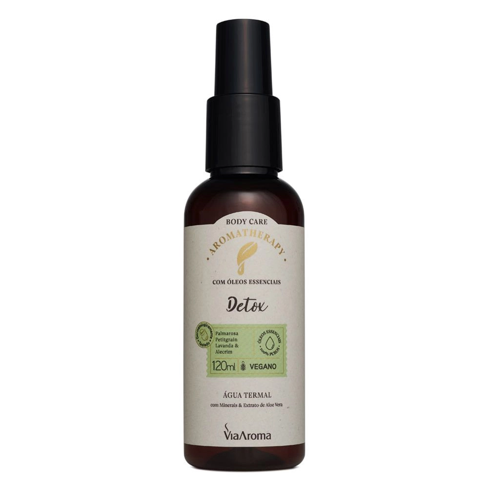 Ãgua Termal Detox Aromatherapy Via Aroma - 120ml Ãgua Termal Detox Aromatherapy Via Aroma - 120ml
