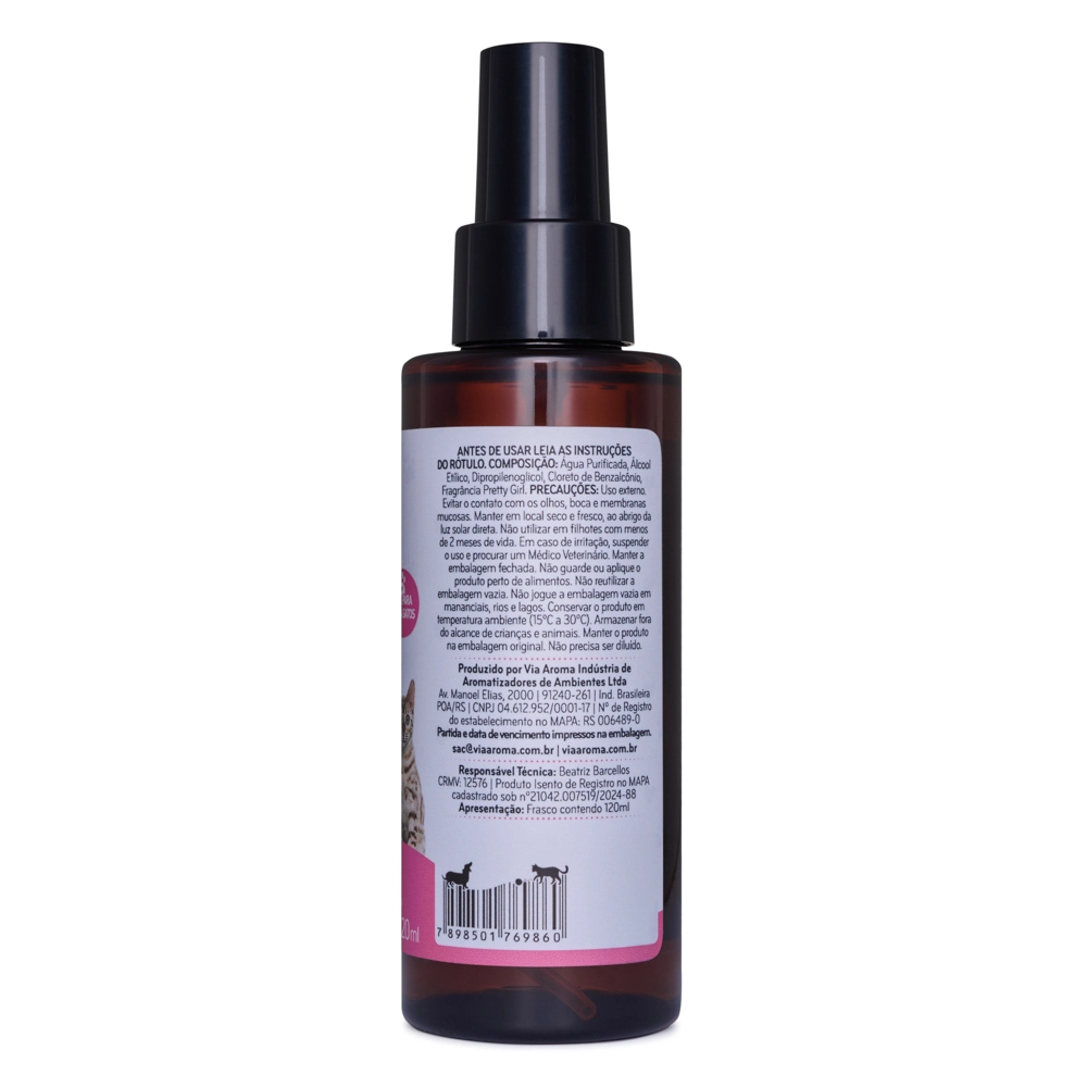 Colônia One Pet Fêmea Via Aroma – 120 ml Lateral esquerdo