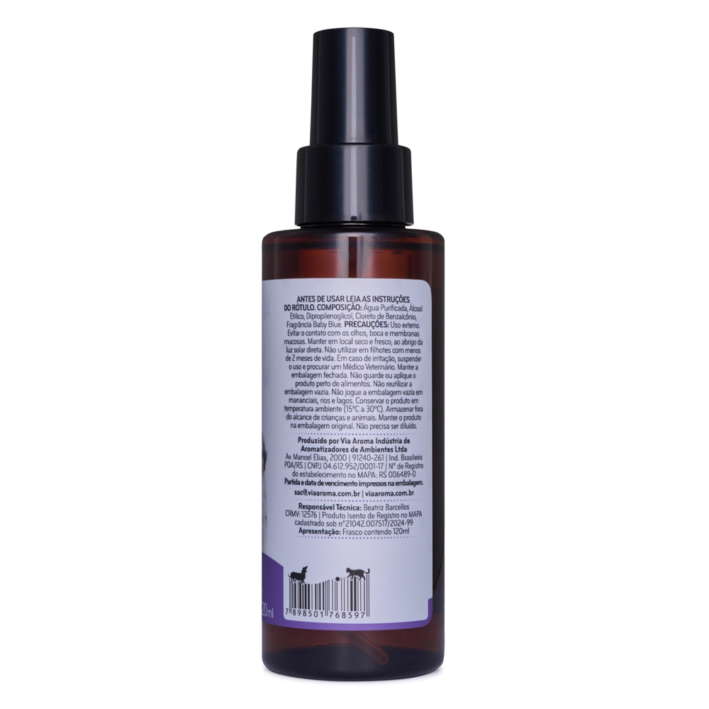 Colônia One Pet Filhotes Via Aroma – 120 ml Lateral esquerdo