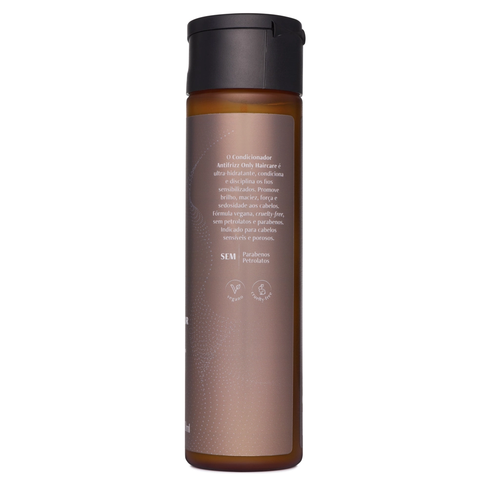  Condicionador Antifrizz Only Haircare Via Aroma - 250ml Lateral direita