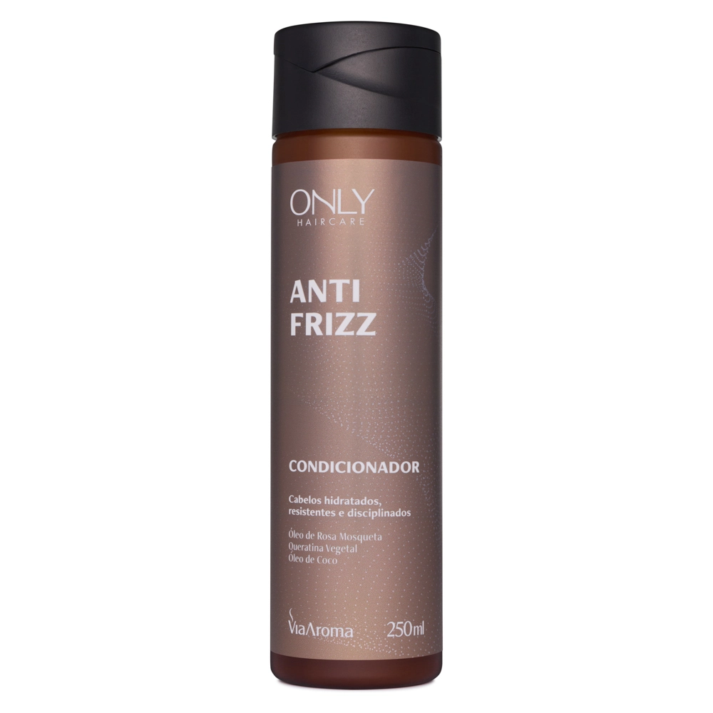  Condicionador Antifrizz Only Haircare Via Aroma - 250ml Frente
