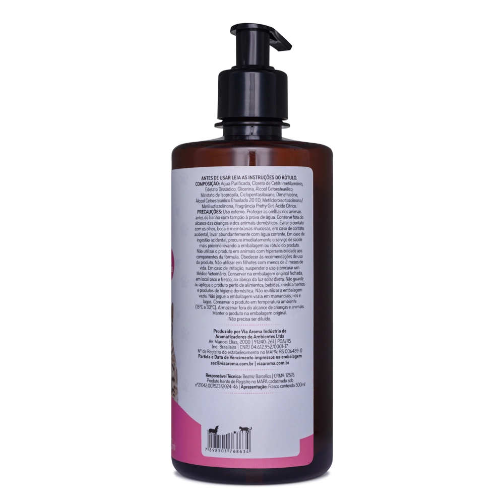 Condicionador One Pet Fêmea Via Aroma – 500 ml Lateral direita