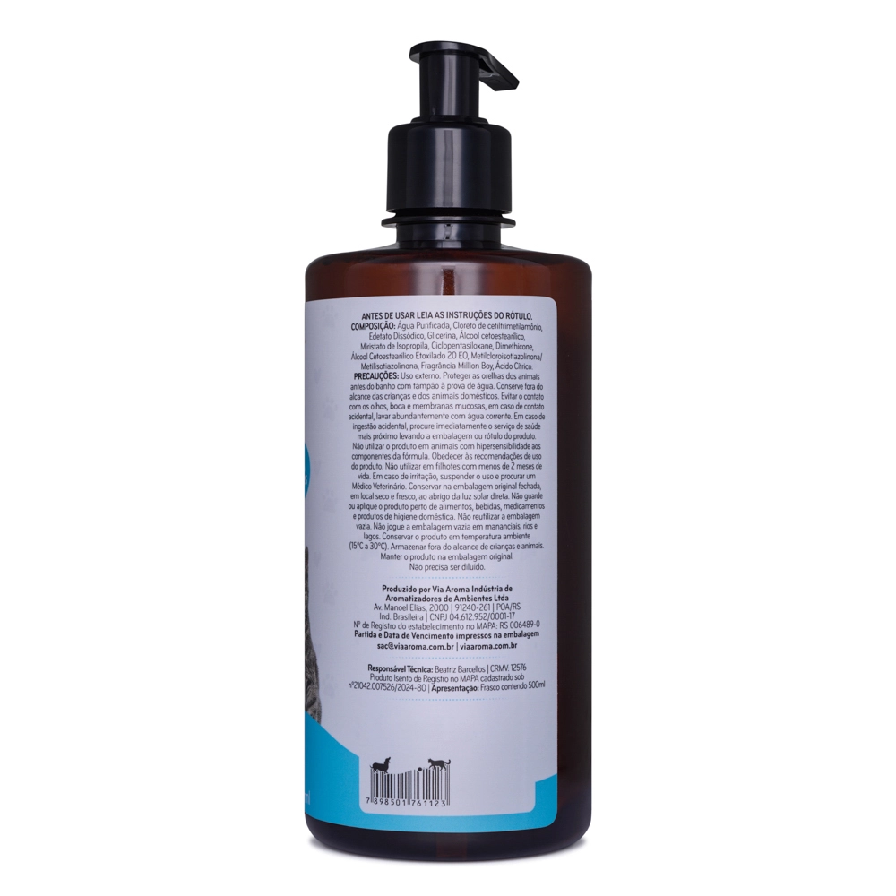 Condicionador One Pet Macho Via Aroma – 500 ml Lateral direito