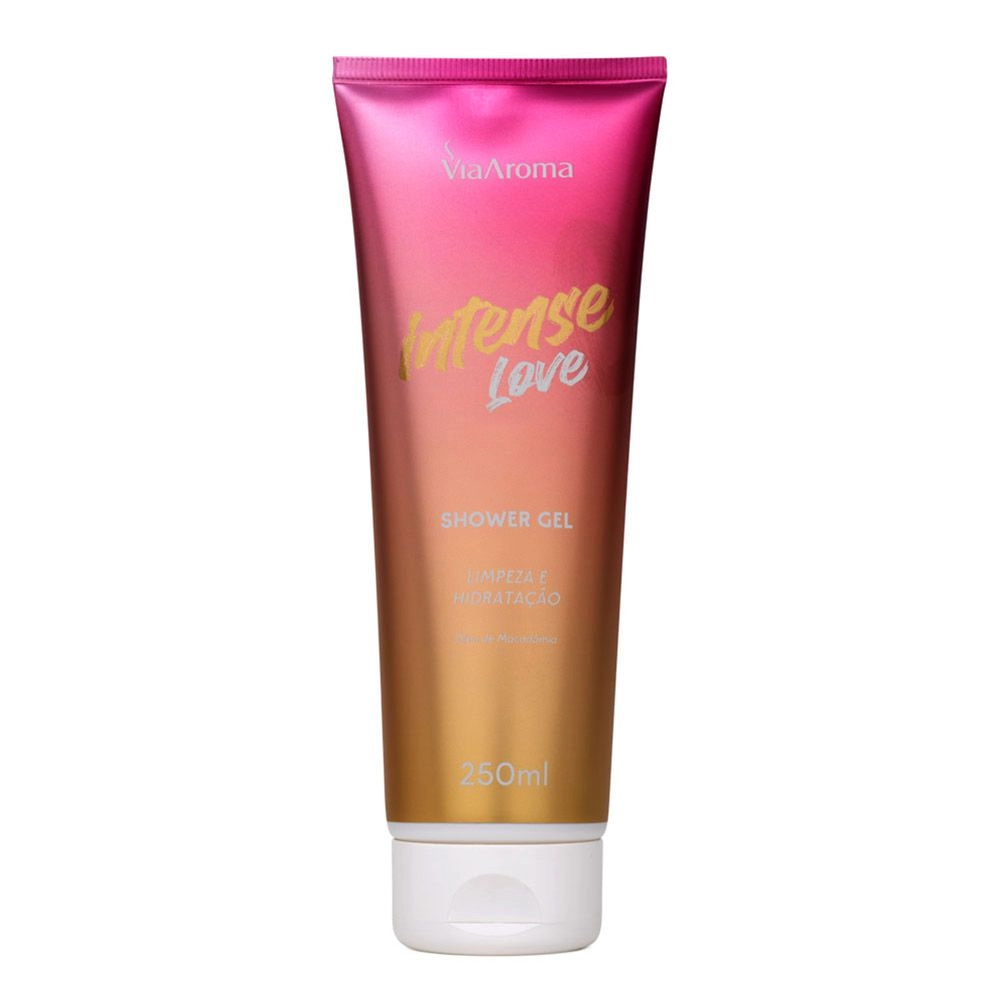  Shower Gel Desodorante Intense Love Via Aroma - 250ml