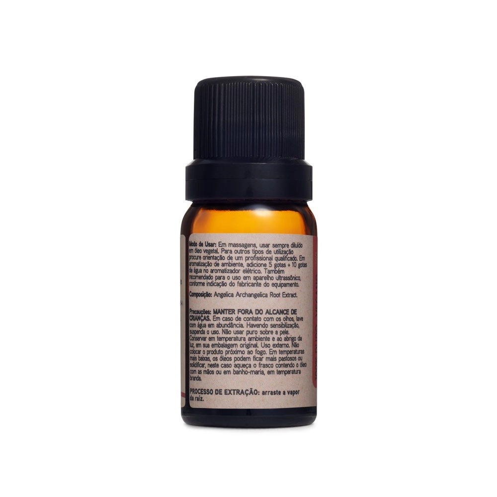  Óleo Essencial Angélica Raízes Via Aroma - 3ml Traseira