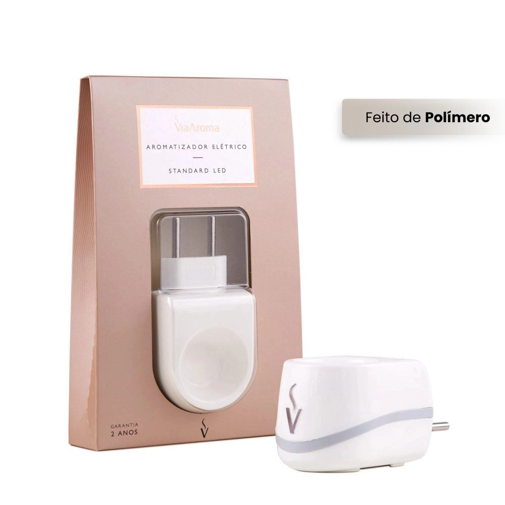 Difusor Aromatizador El&Atilde;&copy;trico Bivolt Standard LED Via Aroma