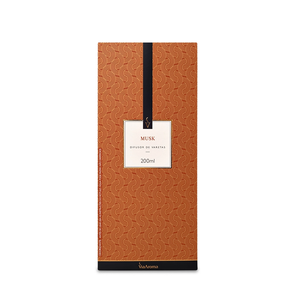 Difusor de Varetas Musk Via Aroma - 200ml