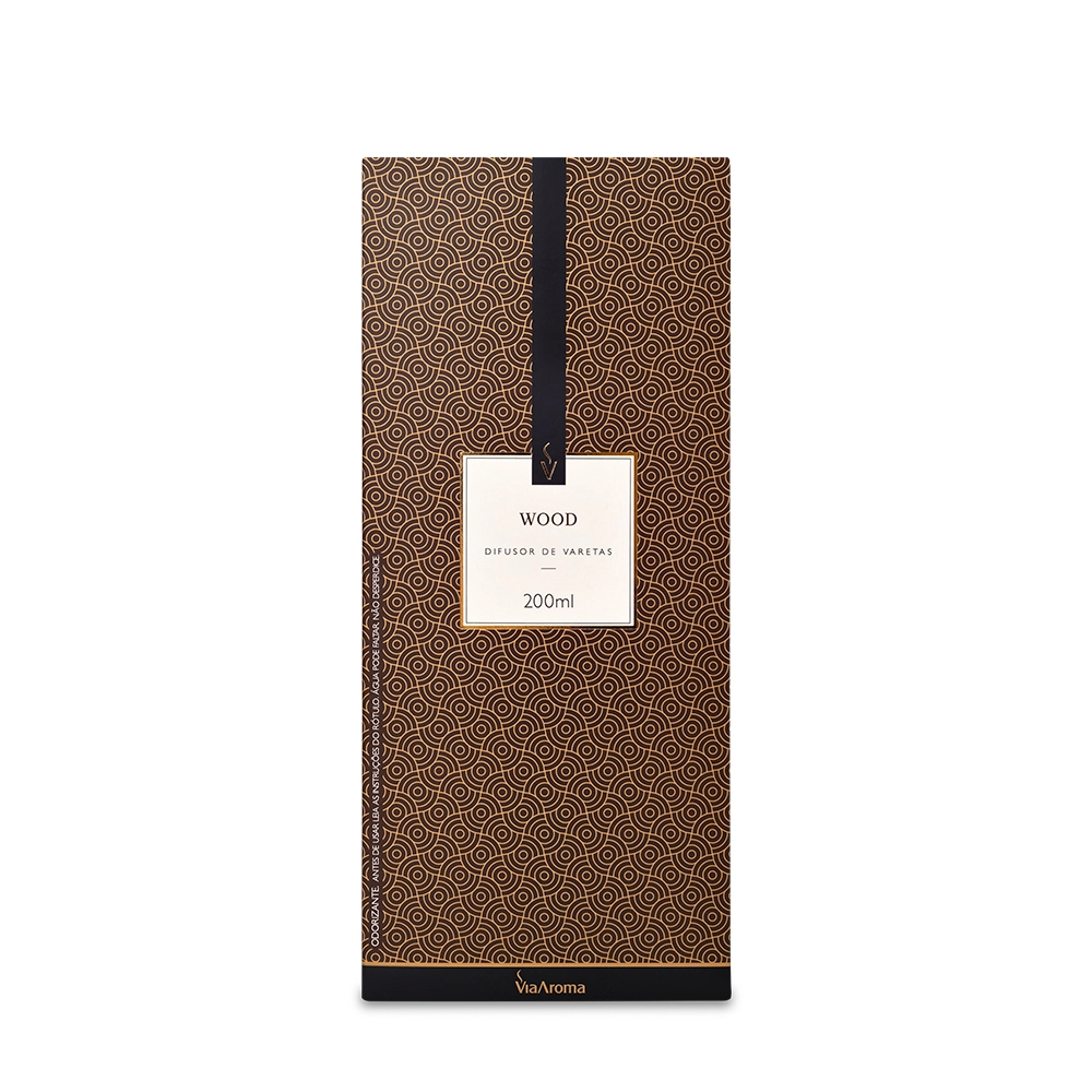 Difusor de Varetas Wood Via Aroma -  200ml