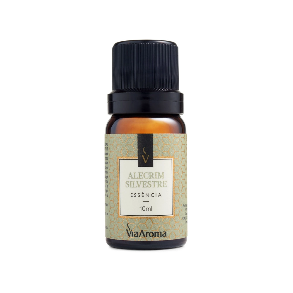 Essência Alecrim Silvestre Via Aroma - 10ml Frente