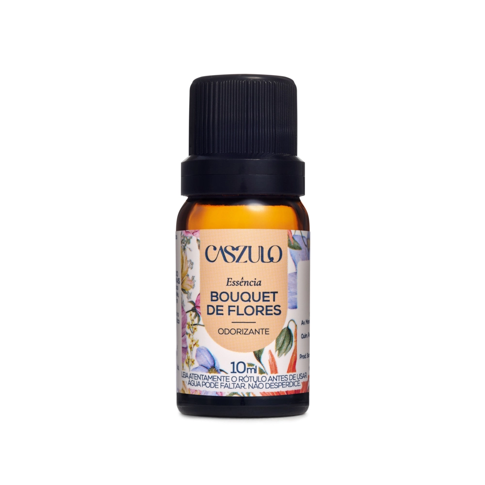 Essência Bouquet de Flores Caszulo - 10ml Frente