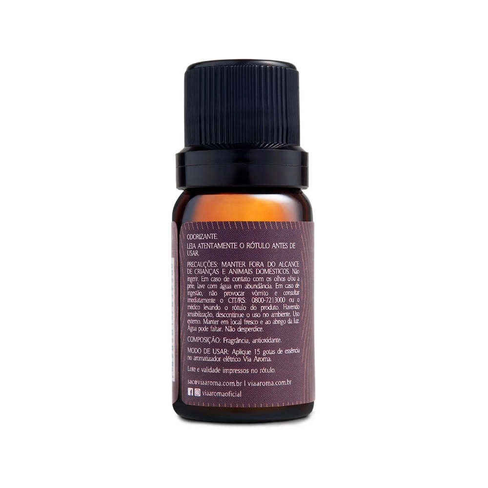 Essência Bourbon Via Aroma - 10ml Costas