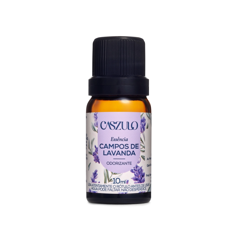Essência Campos de Lavanda Caszulo - 10ml Frente