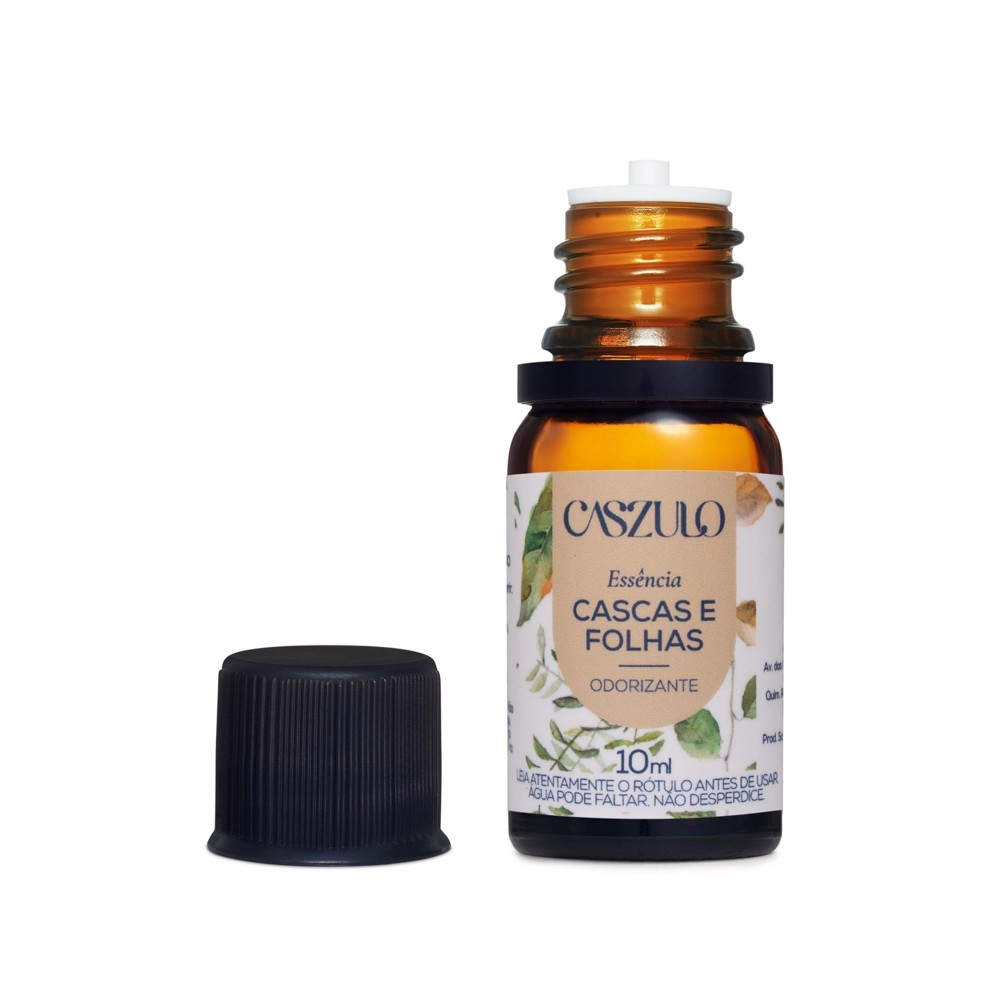 Essência Cascas e Folhas Caszulo - 10ml Sem tampa