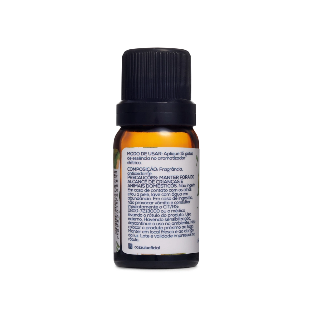 Essência Cascas e Folhas Caszulo - 10ml traseira