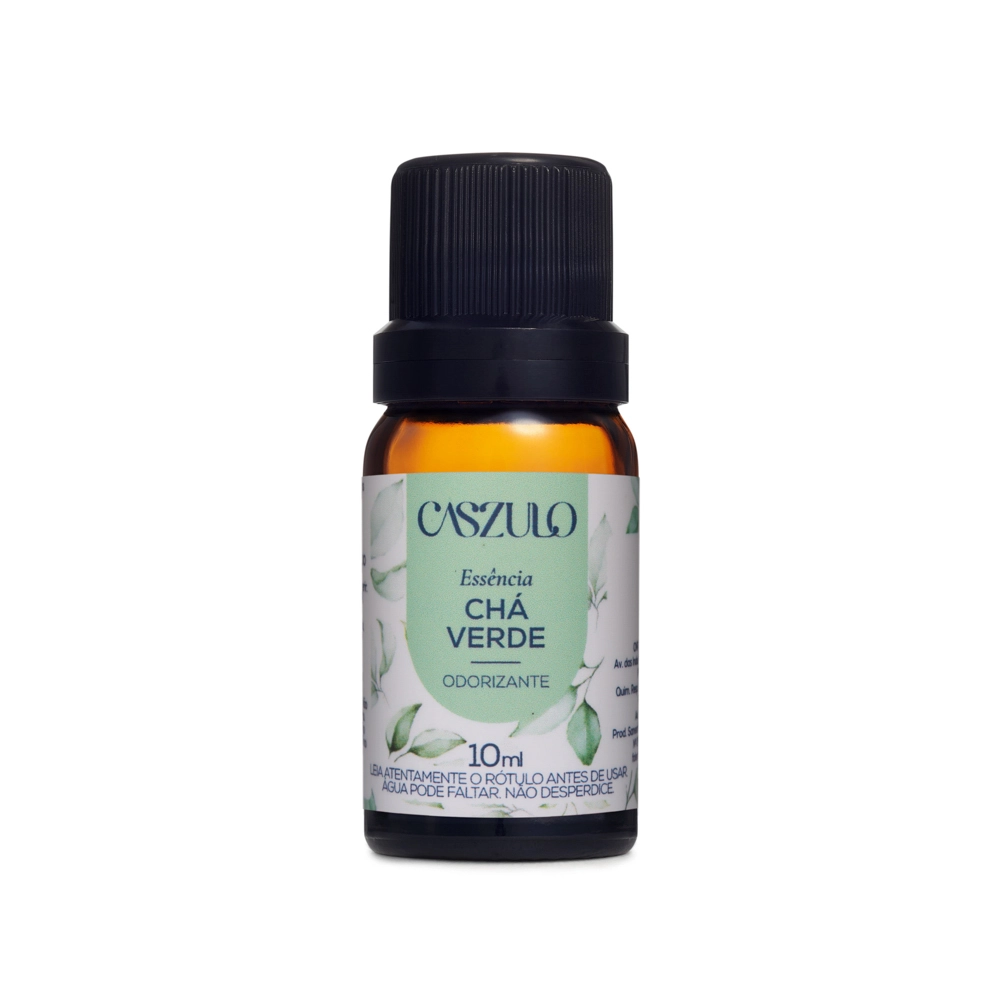 Essência Chá Verde Caszulo - 10ml frente