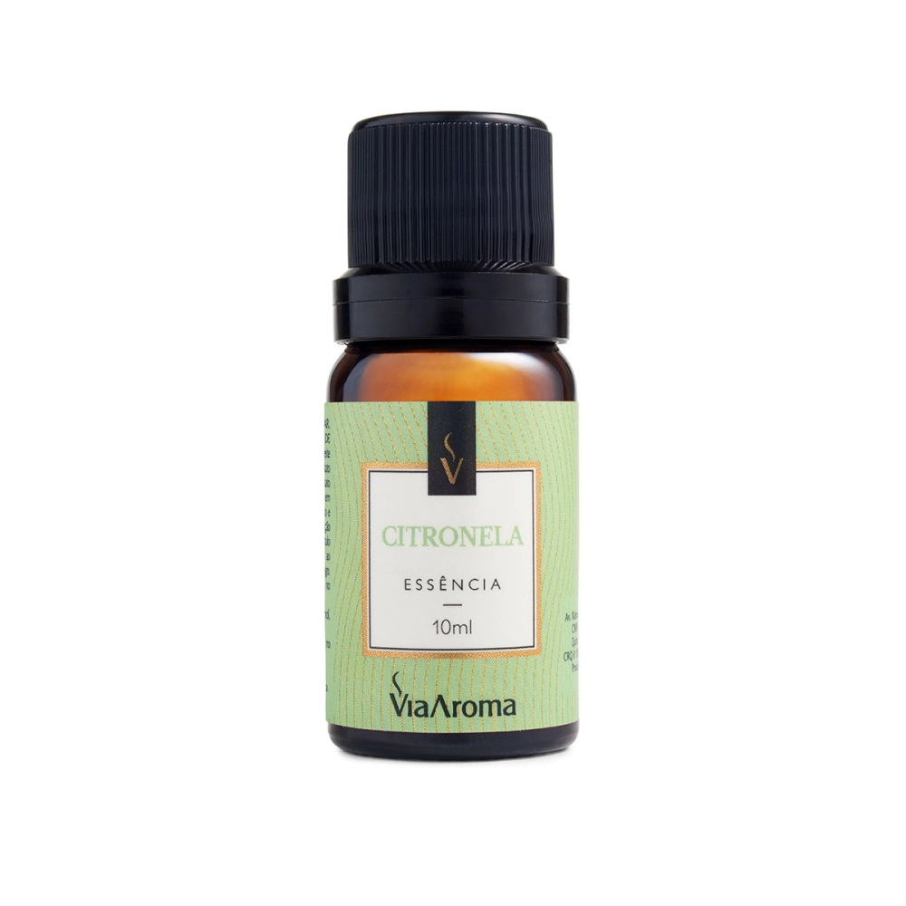  Essência Citronela Via Aroma - 10ml Frente