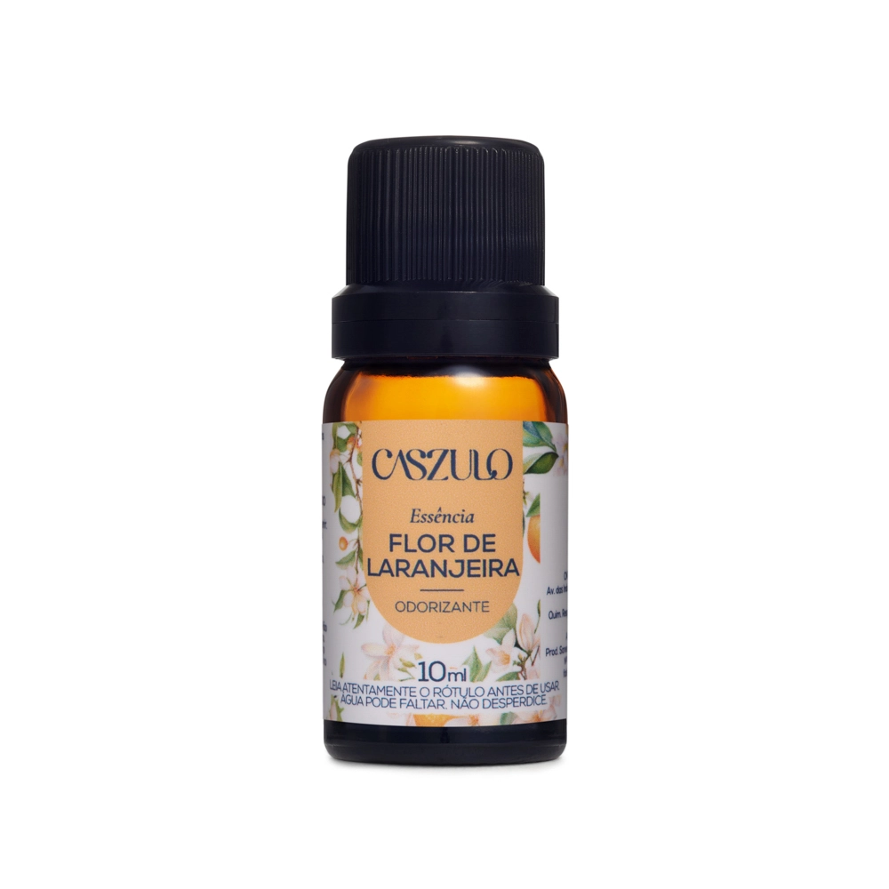 Essência Flor de Laranjeira Caszulo - 10ml Frente