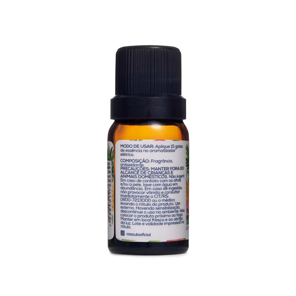 Essência Frutas Tropicais Caszulo - 10ml Traseira 