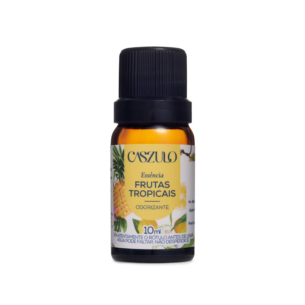 Essência Frutas Tropicais Caszulo - 10ml Frente